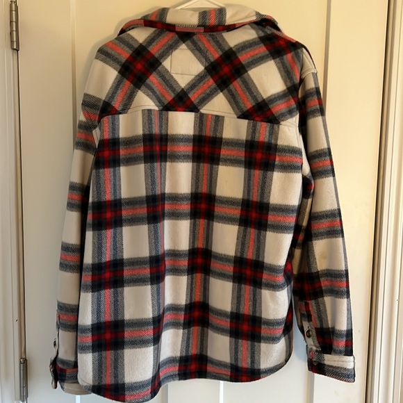 sage flannel coat - Picture 3 of 3